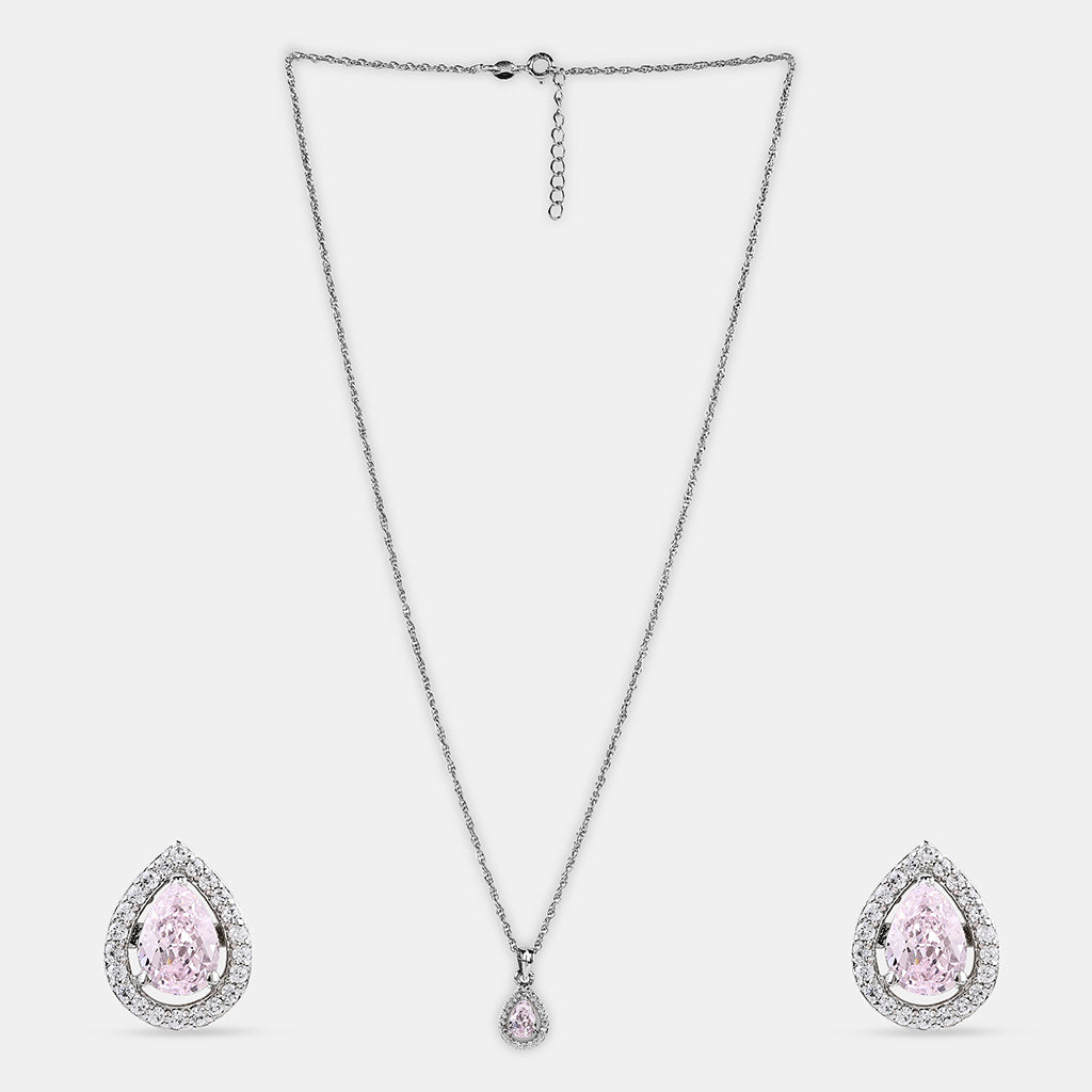 Barbie Drop Necklace with Earring