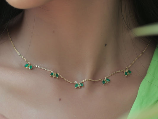 Inverted Lotus Necklace