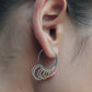 Ascending Circles Earring