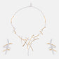 Deconstructed Twigs Necklace