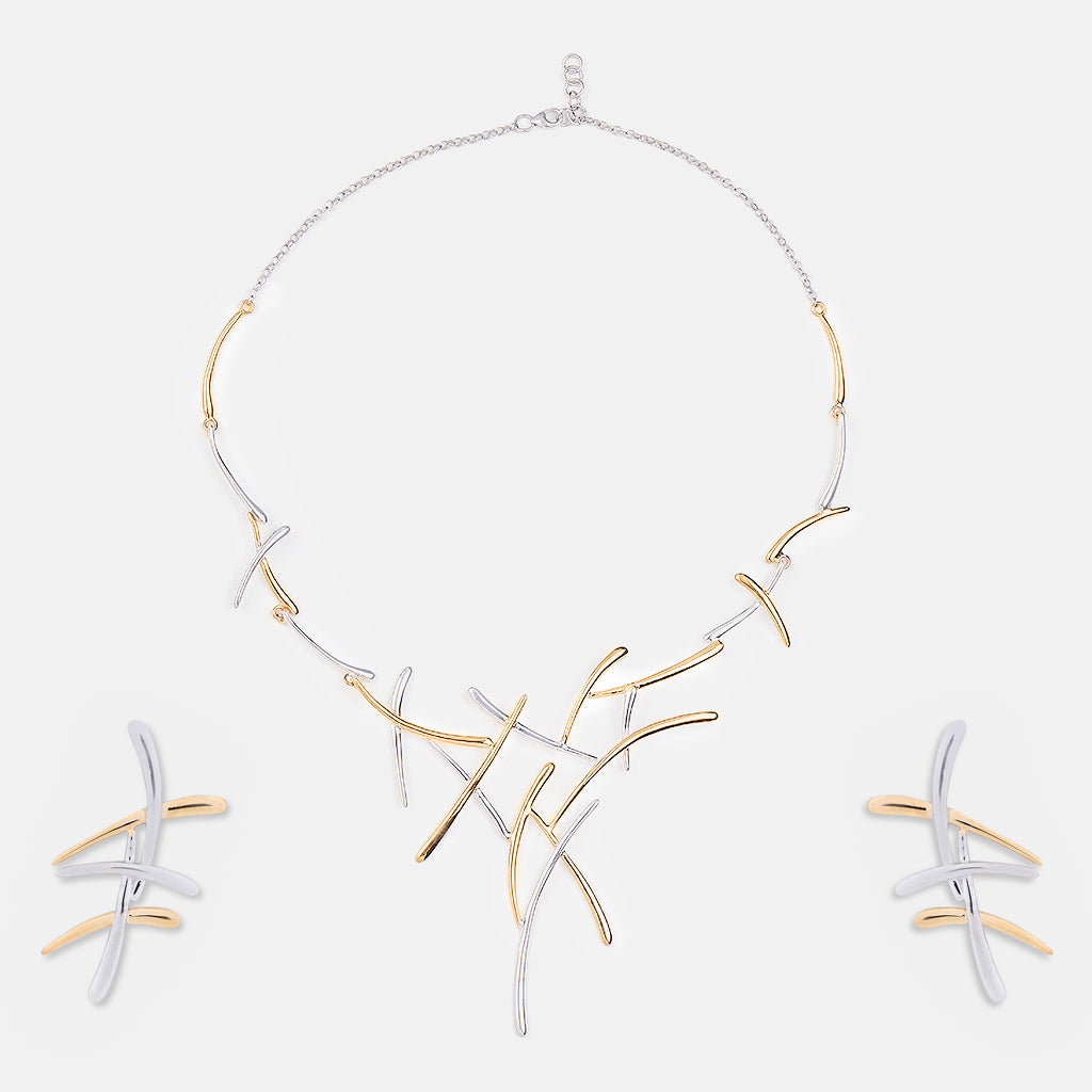 Deconstructed Twigs Necklace