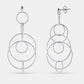 Entangled Circles Earring