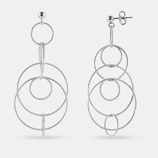 Entangled Circles Earring