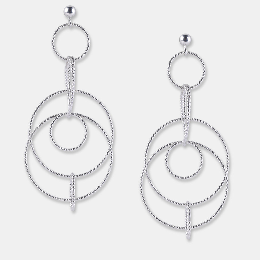 Entangled Circles Earring