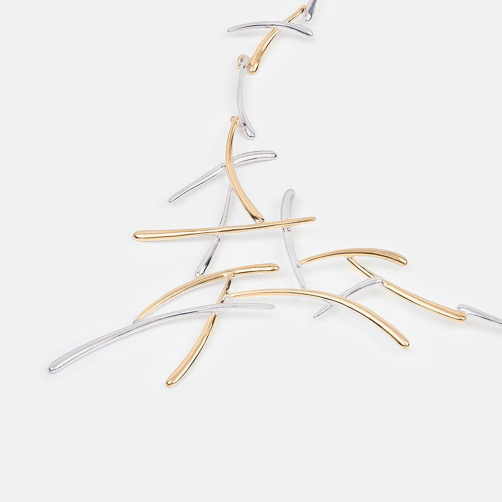 Deconstructed Twigs Necklace