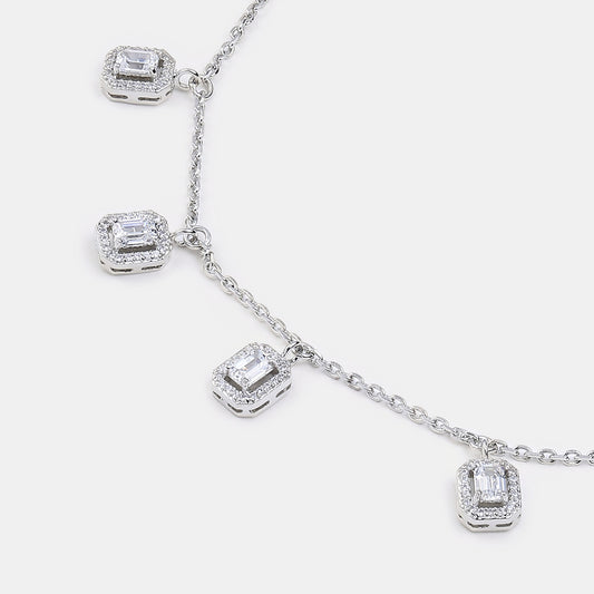 Series of Square Charms Necklace